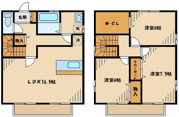 WIT橋本台の物件間取画像